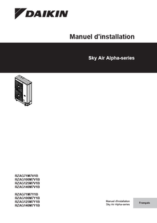 RZAG-MV1, RZAG-MY1_4PFR485927-1C_2019_04_Installation manual_French download